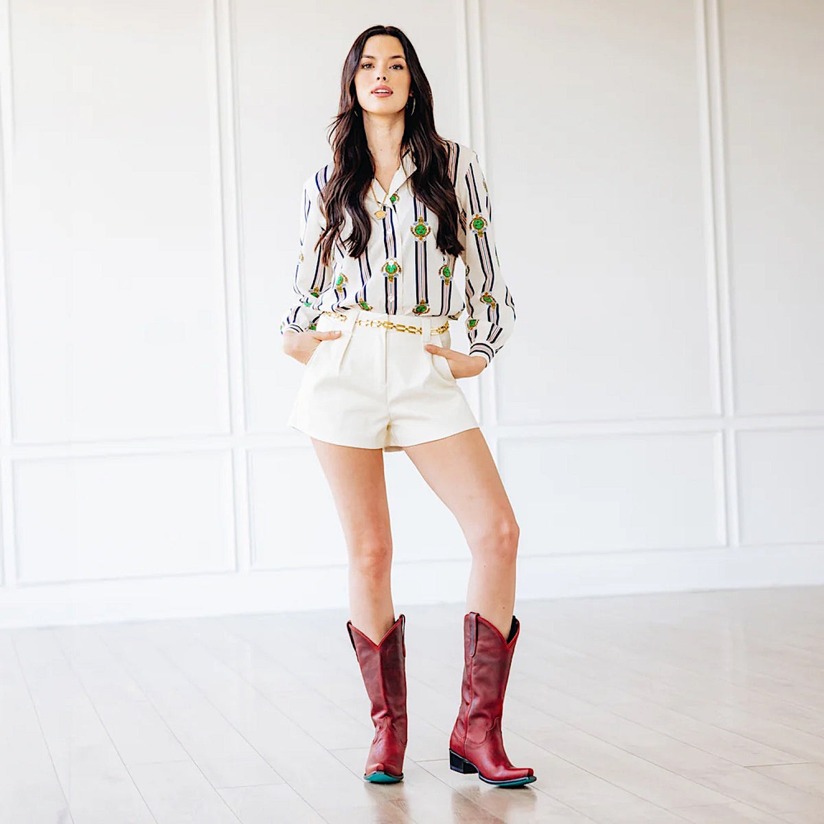 Lane Boots Emma Jane Boots - Smoldering Ruby