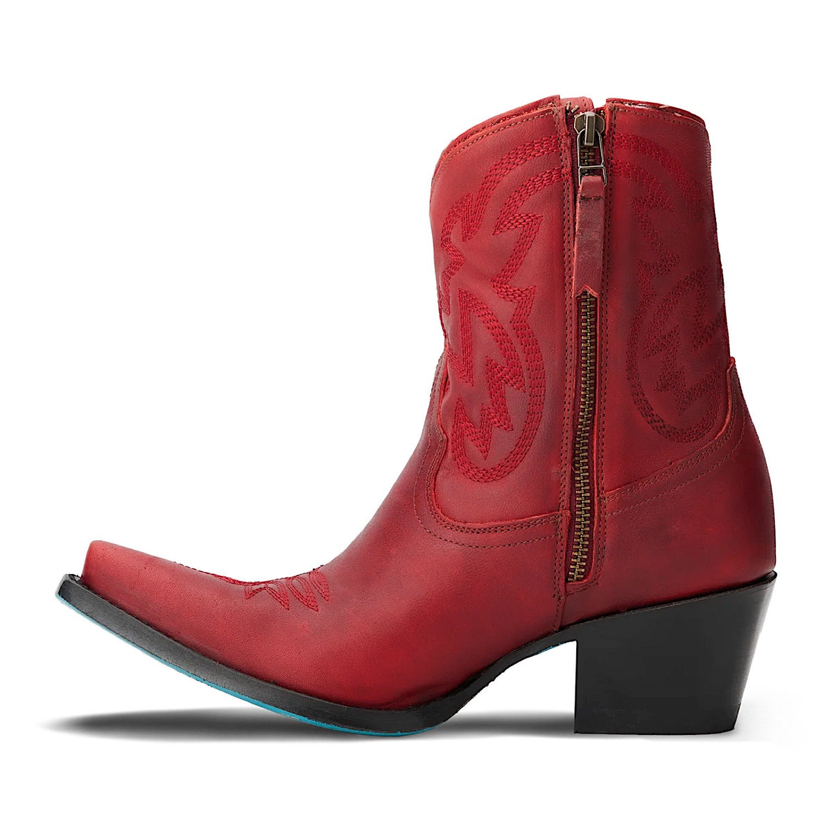 Lane Boots Smokeshow Bootie - Smoldering Ruby