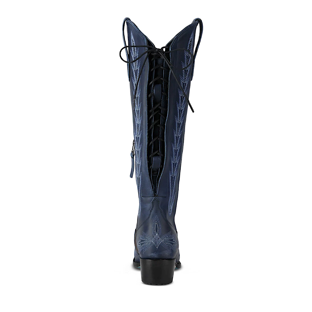 Lane Boots Lexington Knee High Corset - Midnight Navy