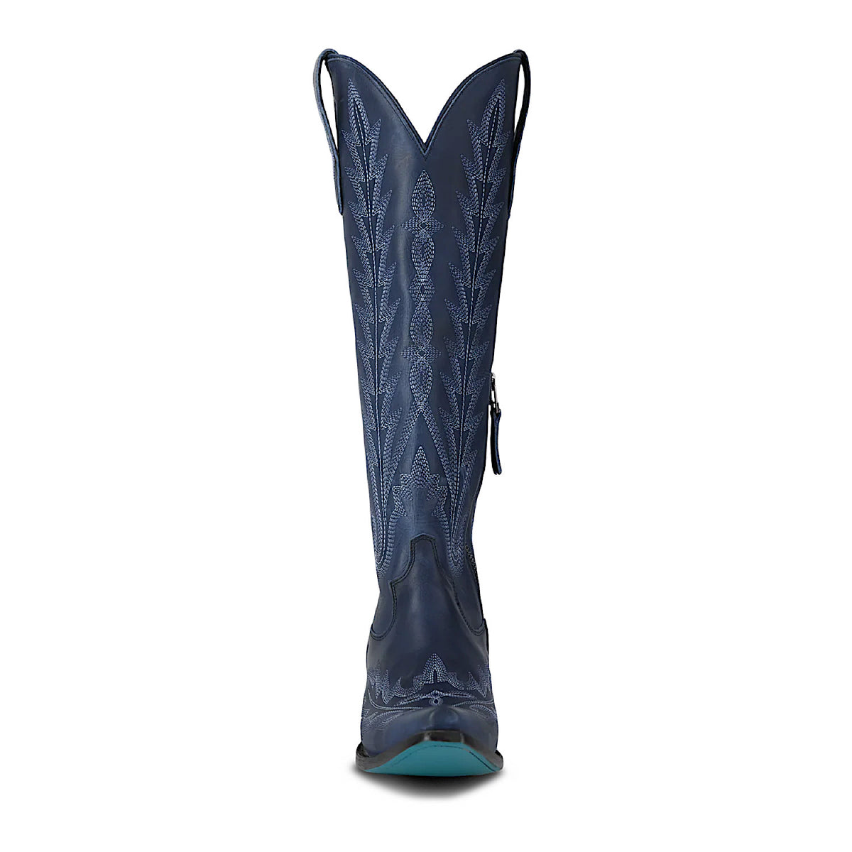 Lane Boots Lexington Knee High Corset - Midnight Navy