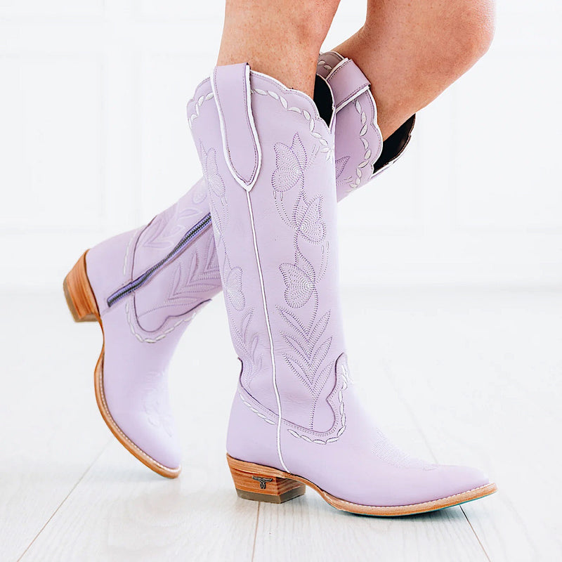 Lane Boots Sweet Memories Knee High Boot - Lovely Lavender
