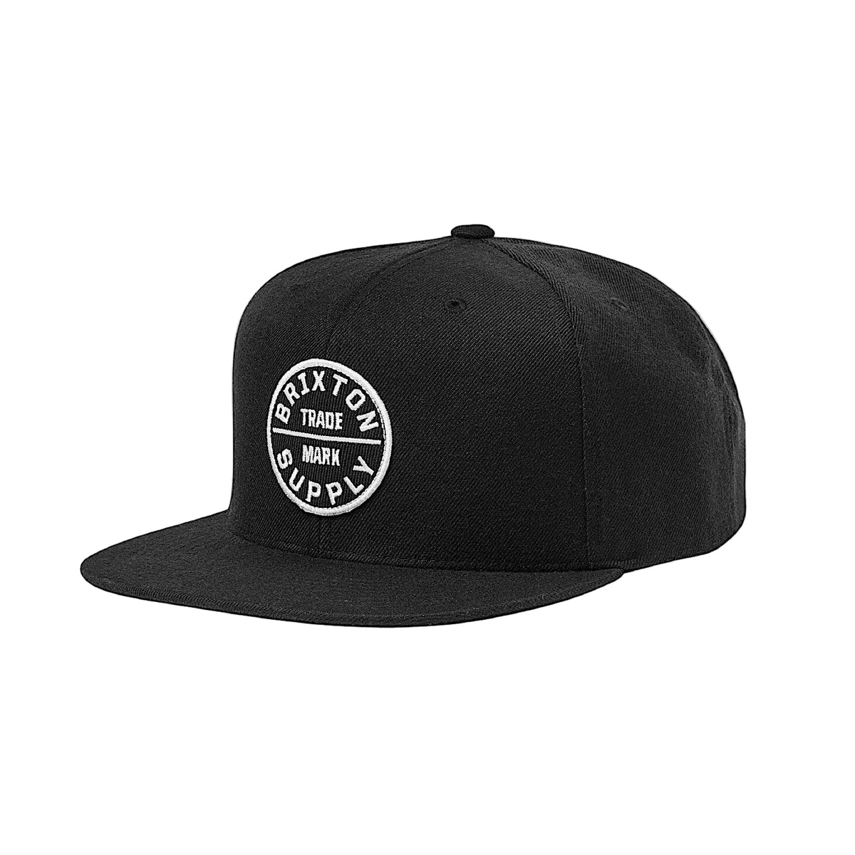 Brixton Oath III Snapback Cap Black