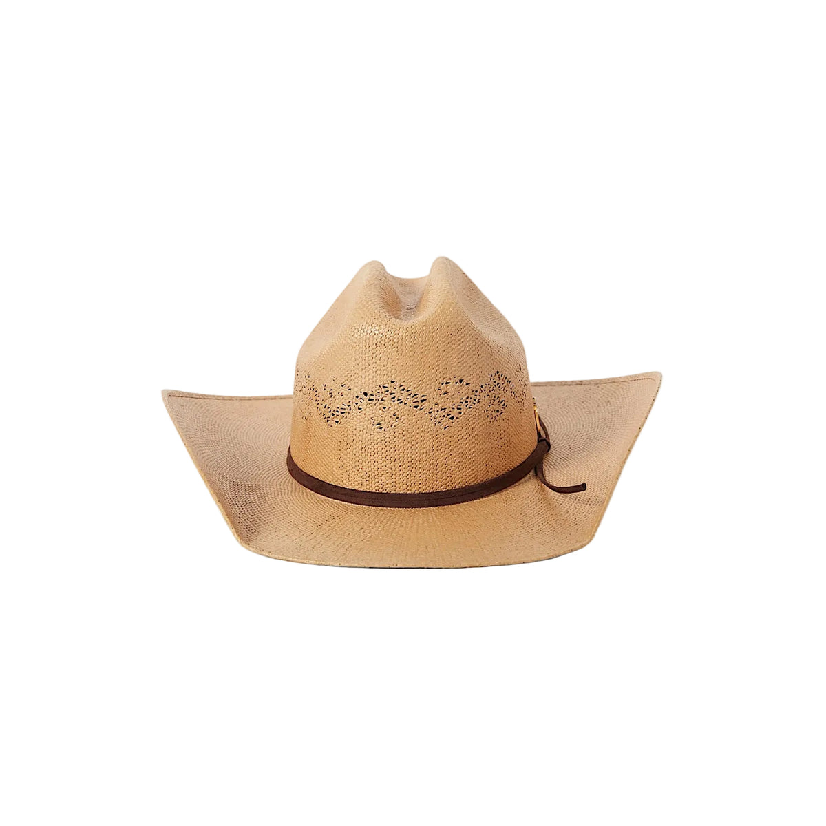 Brixton Lone Star Straw Cowboy Hat - Texas Gold