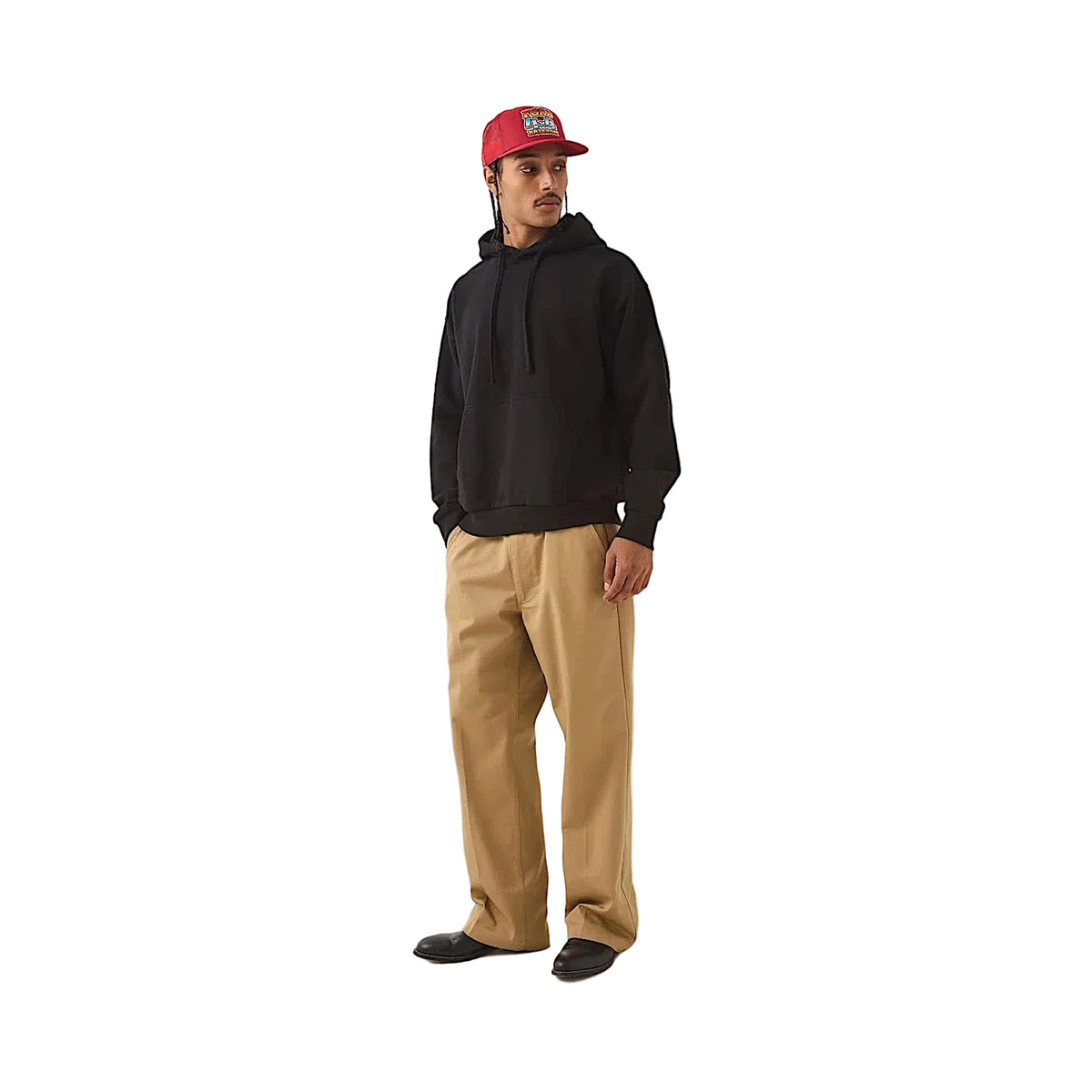 Brixton Men's Baseline Fleece Hoodie - Black
