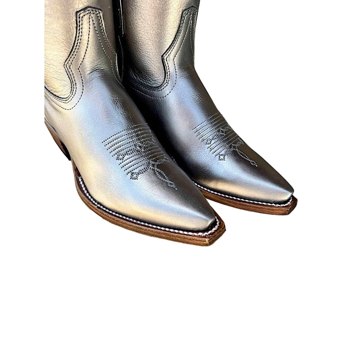 Macie Bean Women’s Pedal To The Gunmetal Shorty Boot - Gunmetal Metallic