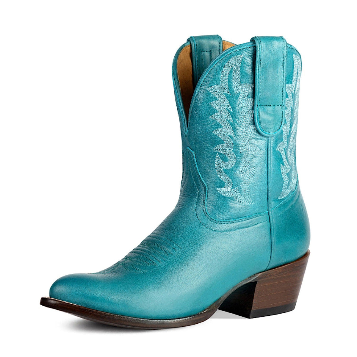 Macie Bean Women’s Yee to the Haw Western Boots - Soft Ice Turquoise