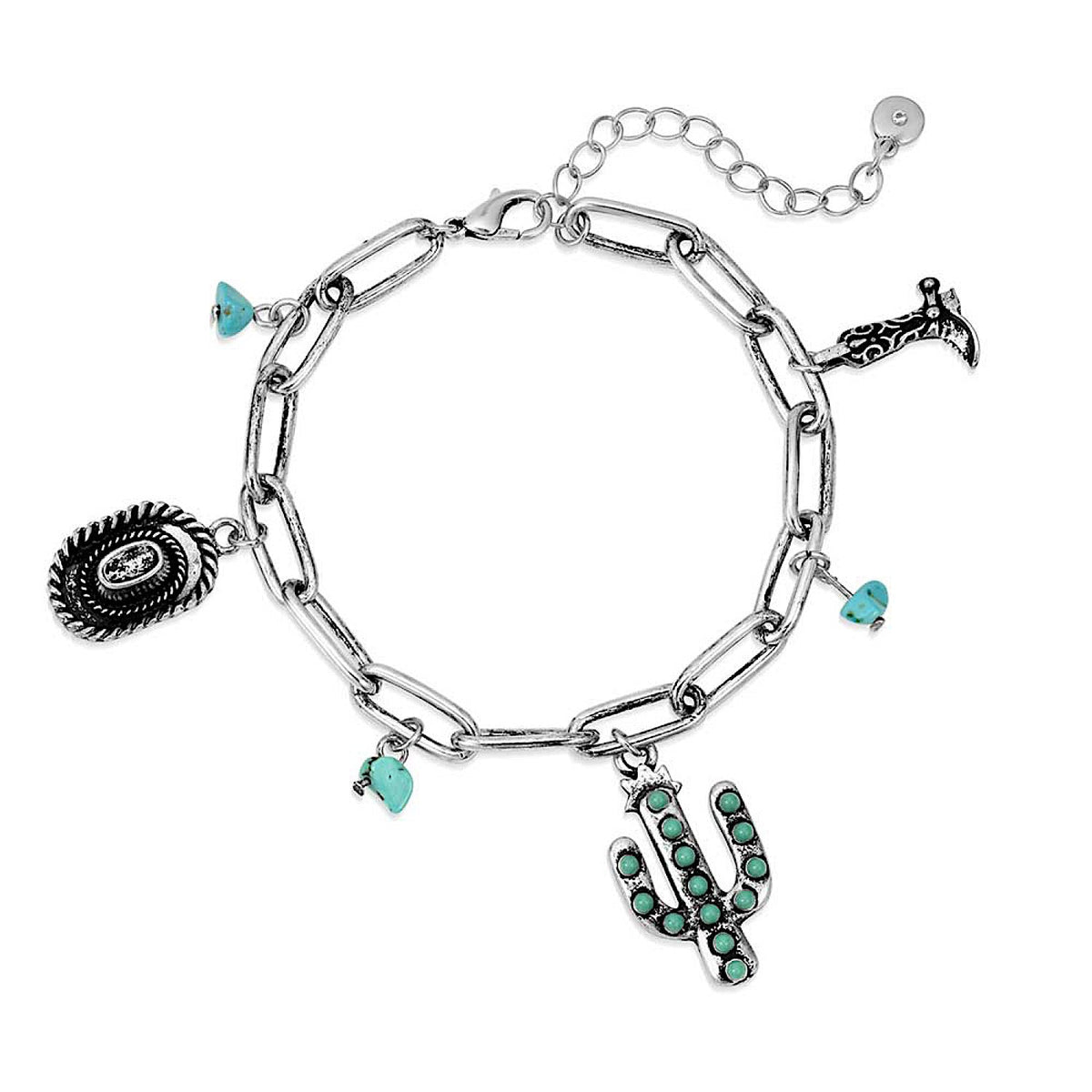 Montana Silversmiths Cowgirl Charm Bracelet
