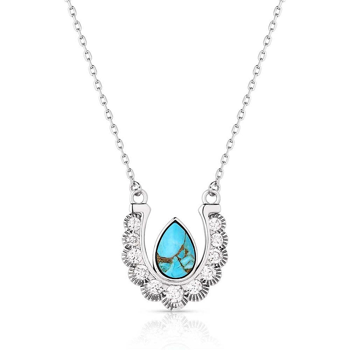 Montana Silversmiths Crystal Trot Necklace