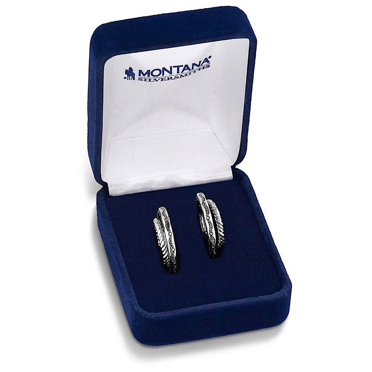 Montana Silversmiths Enchanted Soul Hoop Earrings