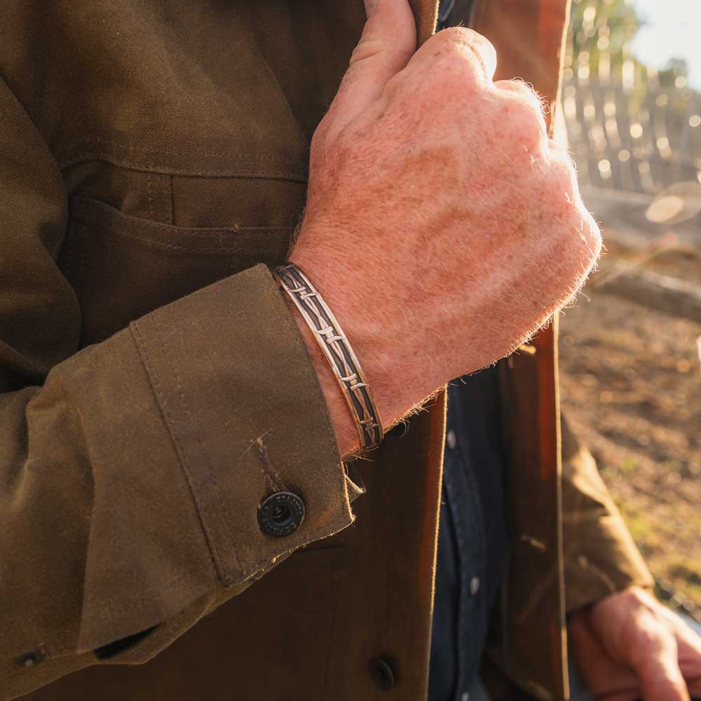 Montana Silversmiths Riding Fences Bracelet