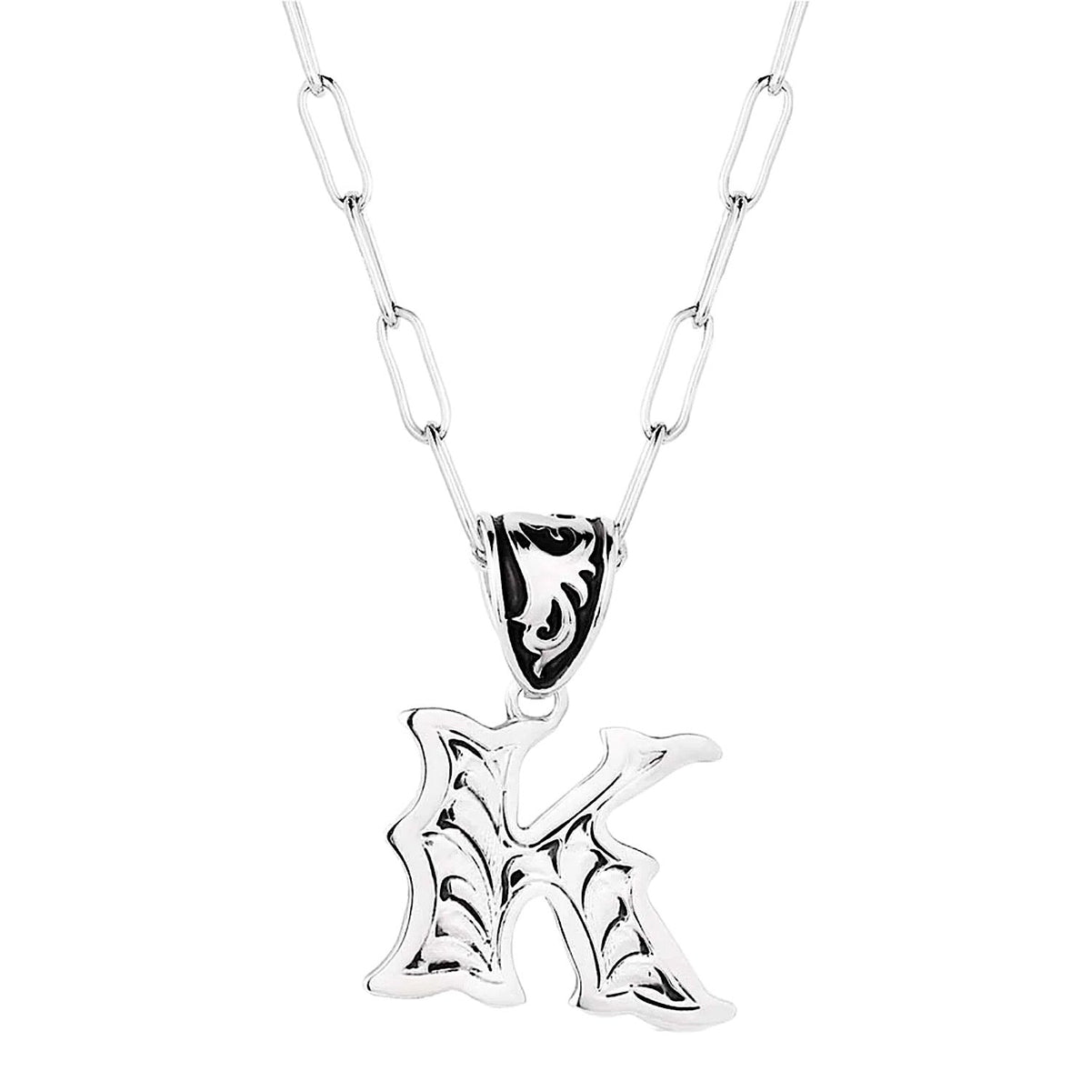 Montana Silversmiths Montana Initial Necklace - K
