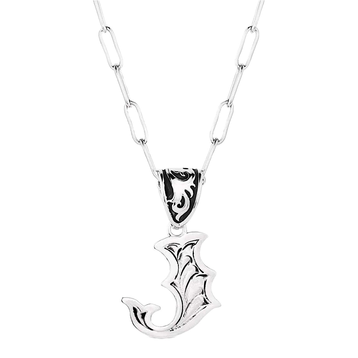 Montana Silversmiths Montana Initial Necklace - J