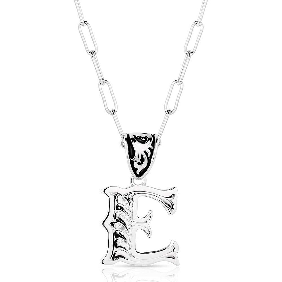 Montana Silversmiths Western Initial Necklace