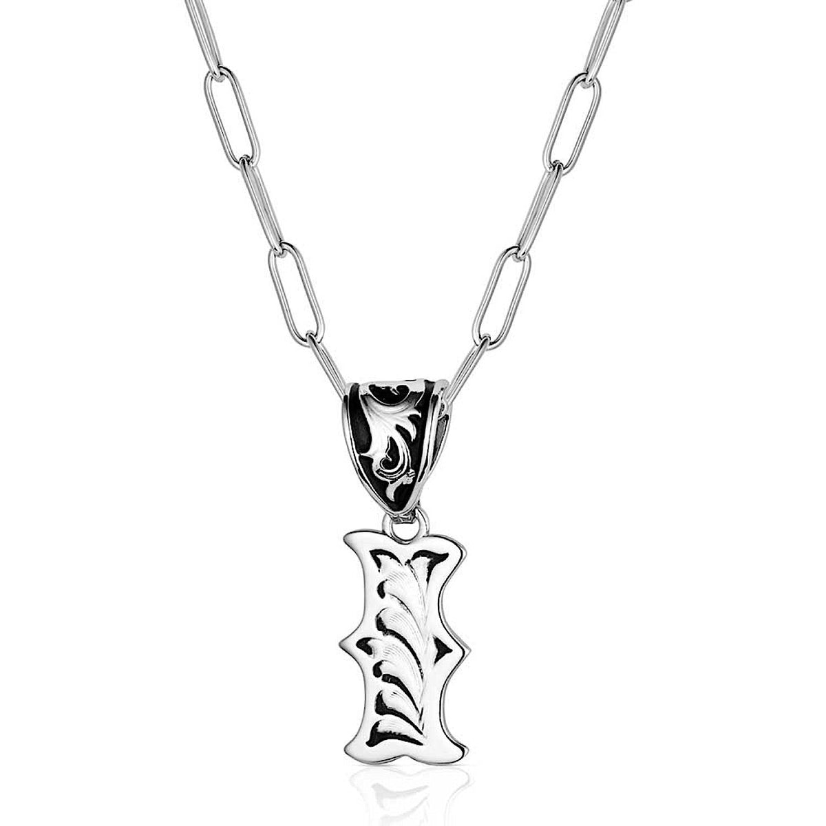 Montana Silversmiths Western Initial Necklace
