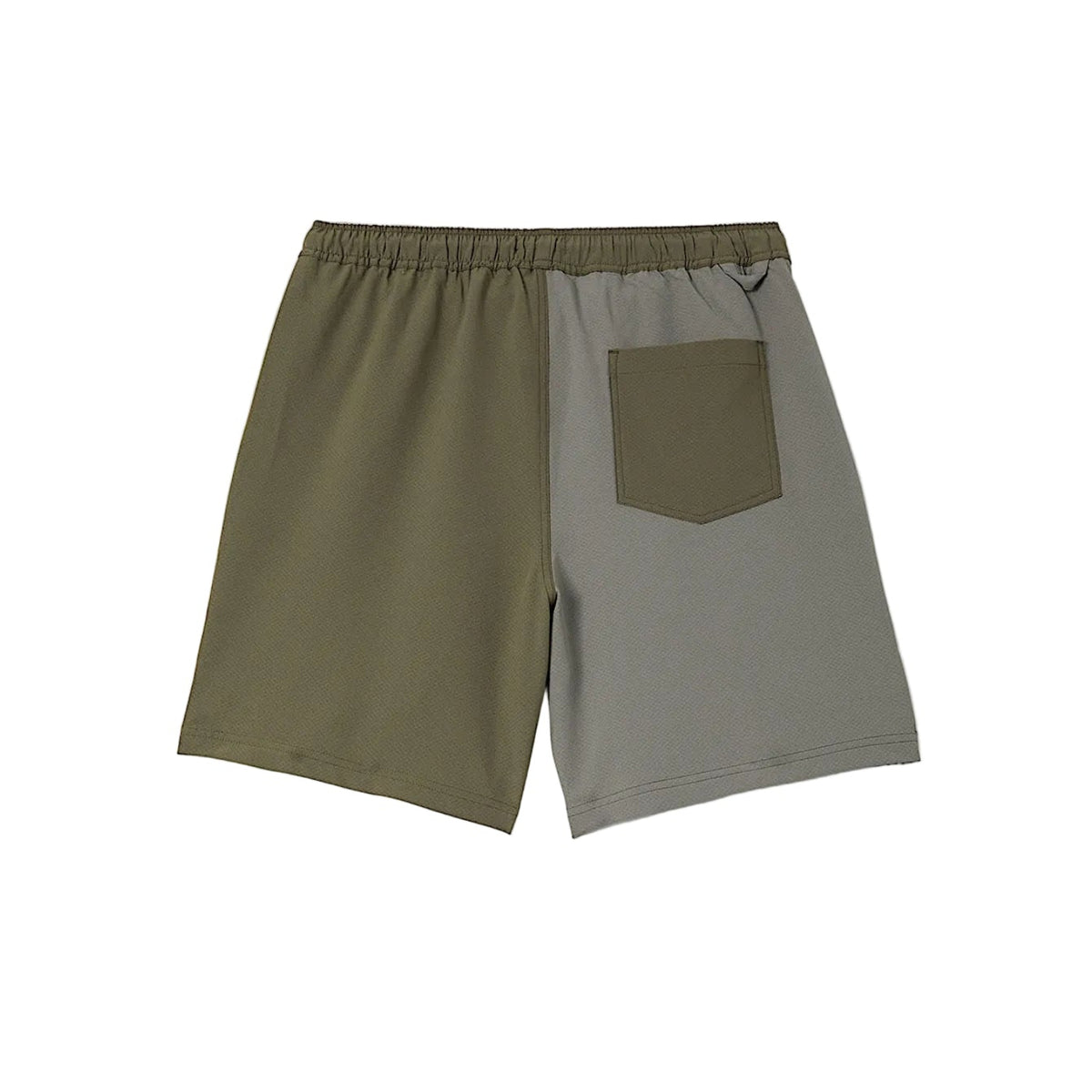 Brixton Men's Journey Active Short - Dark Olive/Olive Surplus