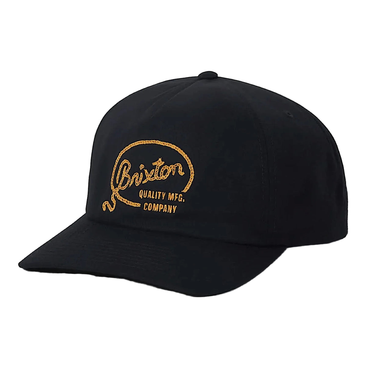 Brixton Gallatin Snapback Cap - Black