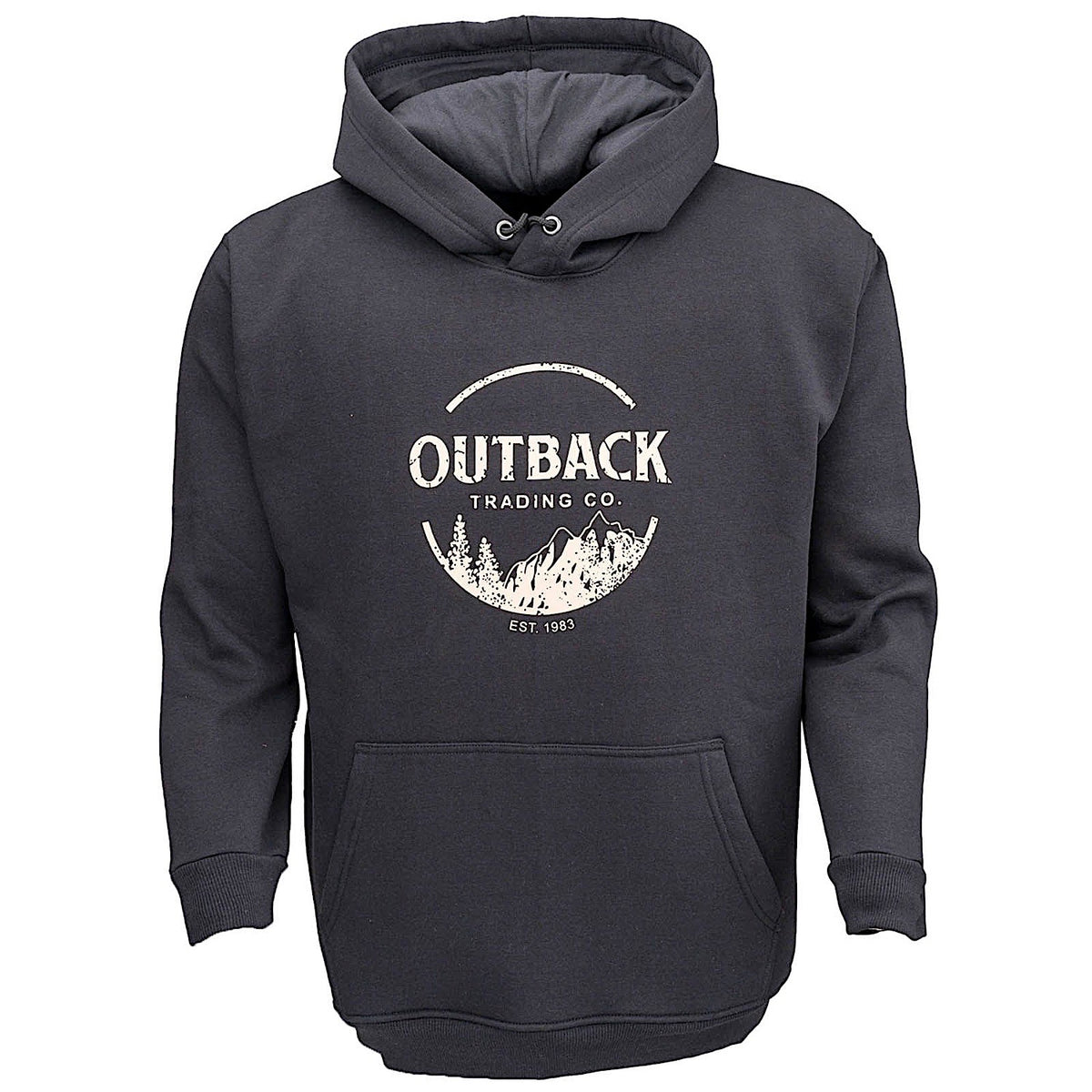 Outback Trading Men’s Outback Hoodie - Black