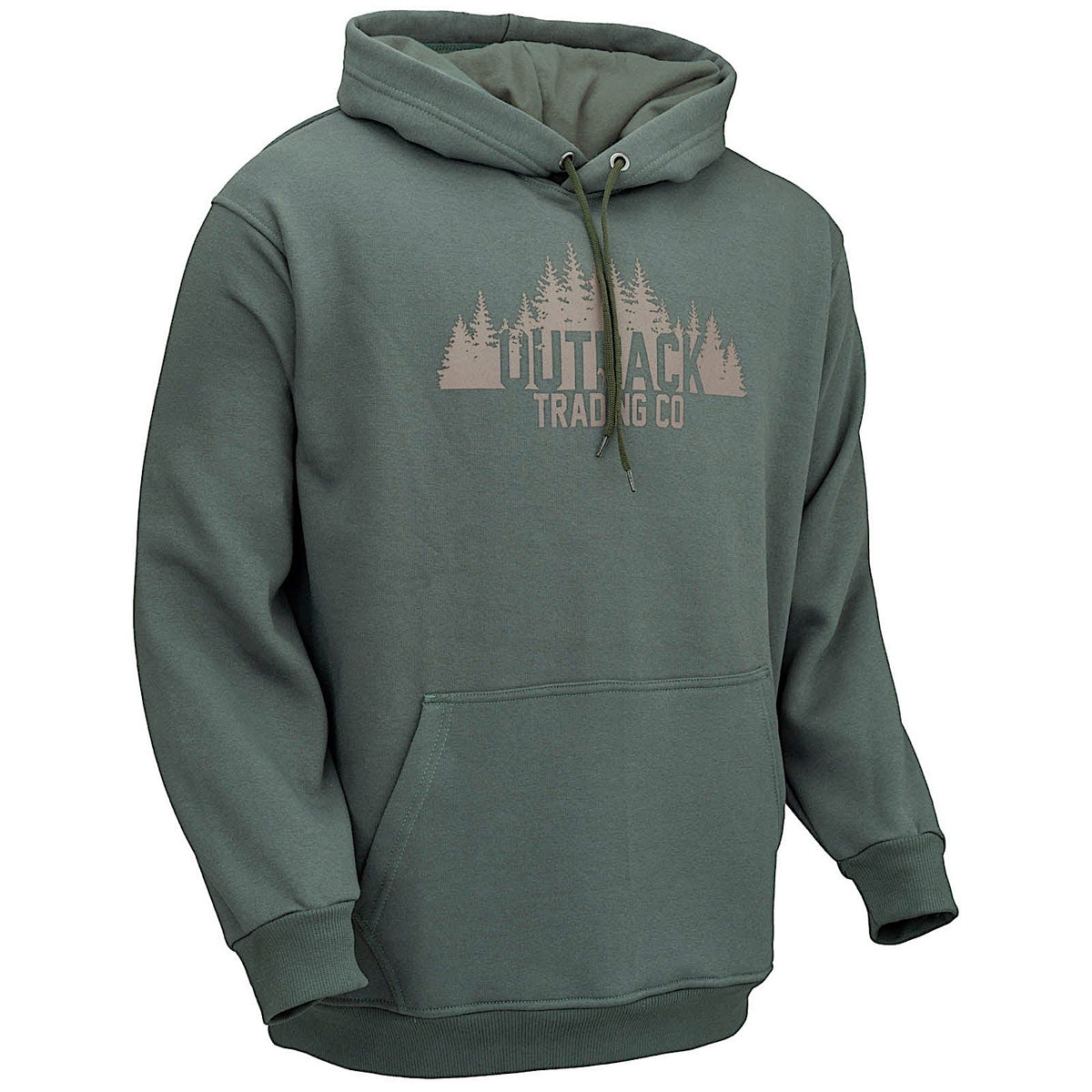 Outback Trading Men’s Brett Hoodie - Olive