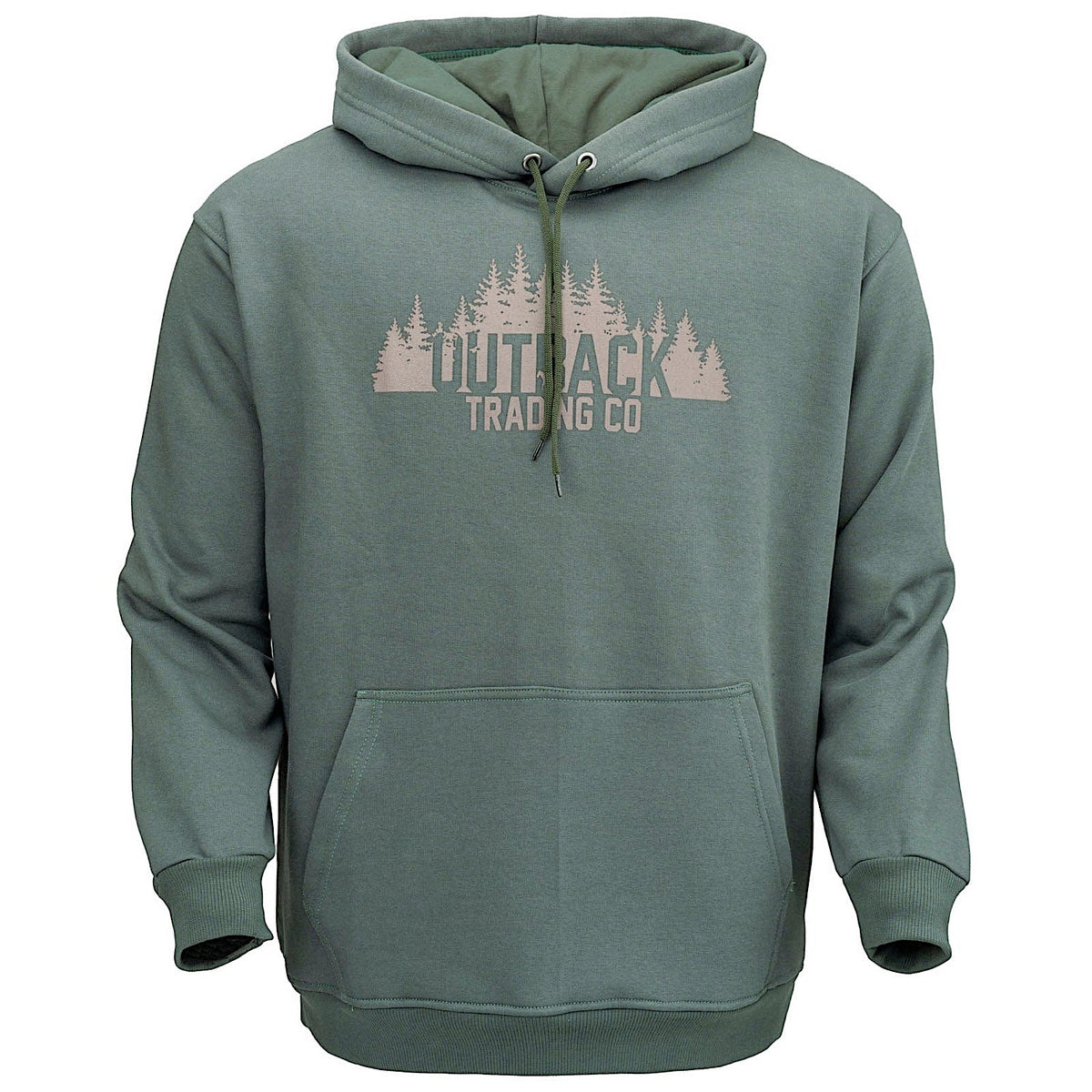 Outback Trading Men’s Brett Hoodie - Olive