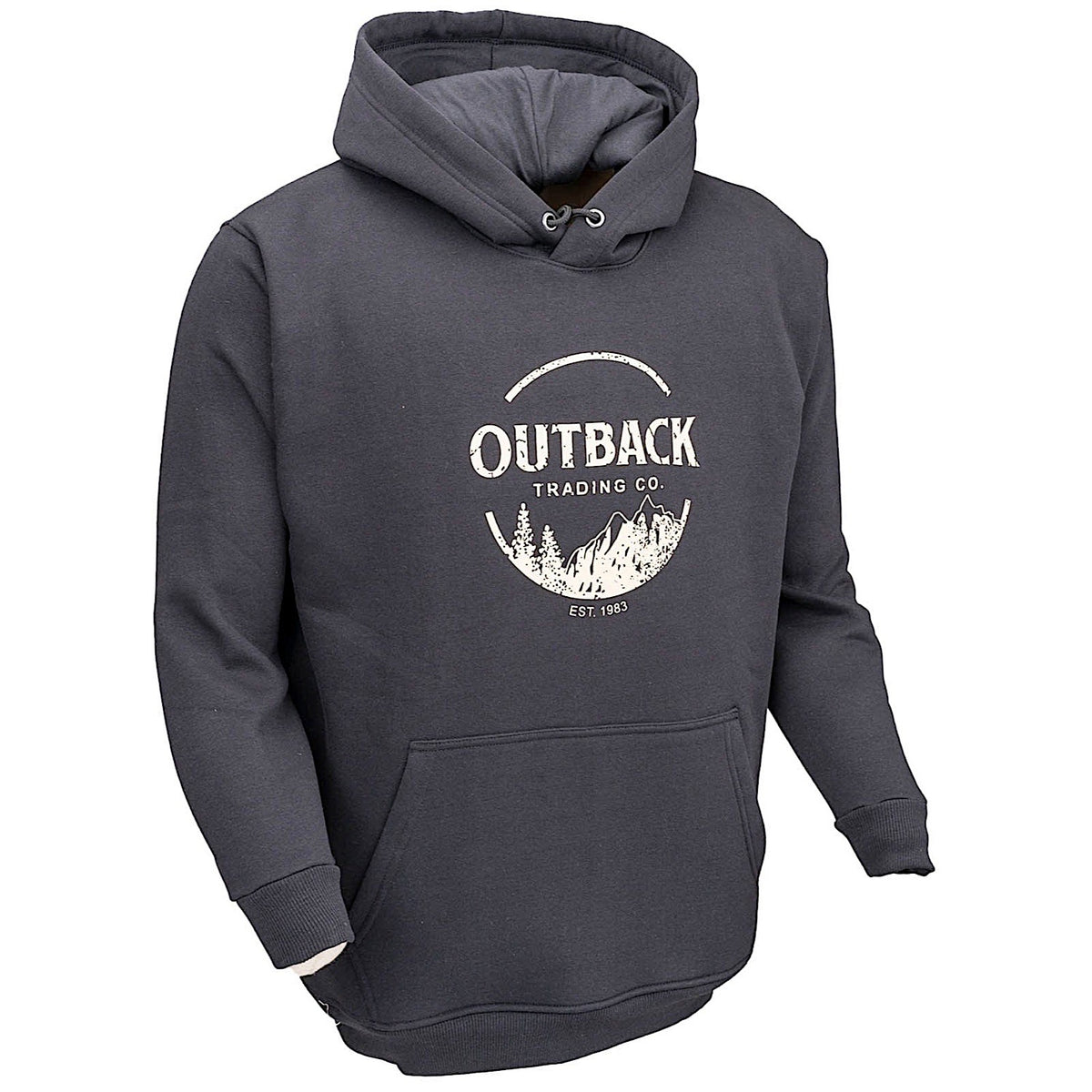 Outback Trading Men’s Outback Hoodie - Black