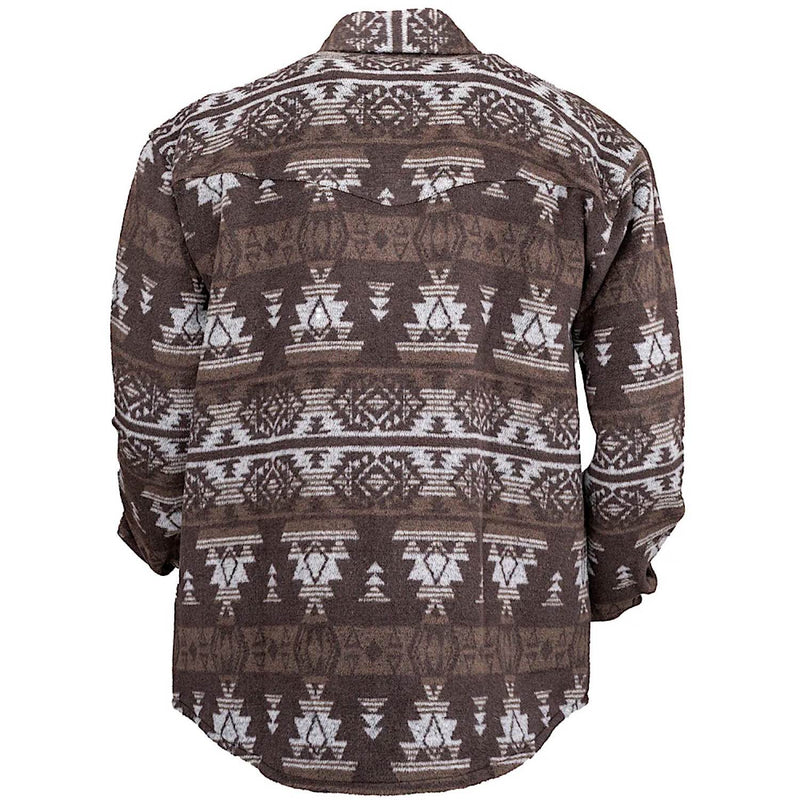 Outback Trading Men’s Hudson Shirt Jacket - Brown