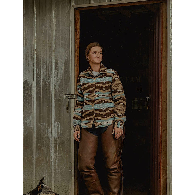 Outback Trading Women’s Daphne Shirt Jacket - Light Brown