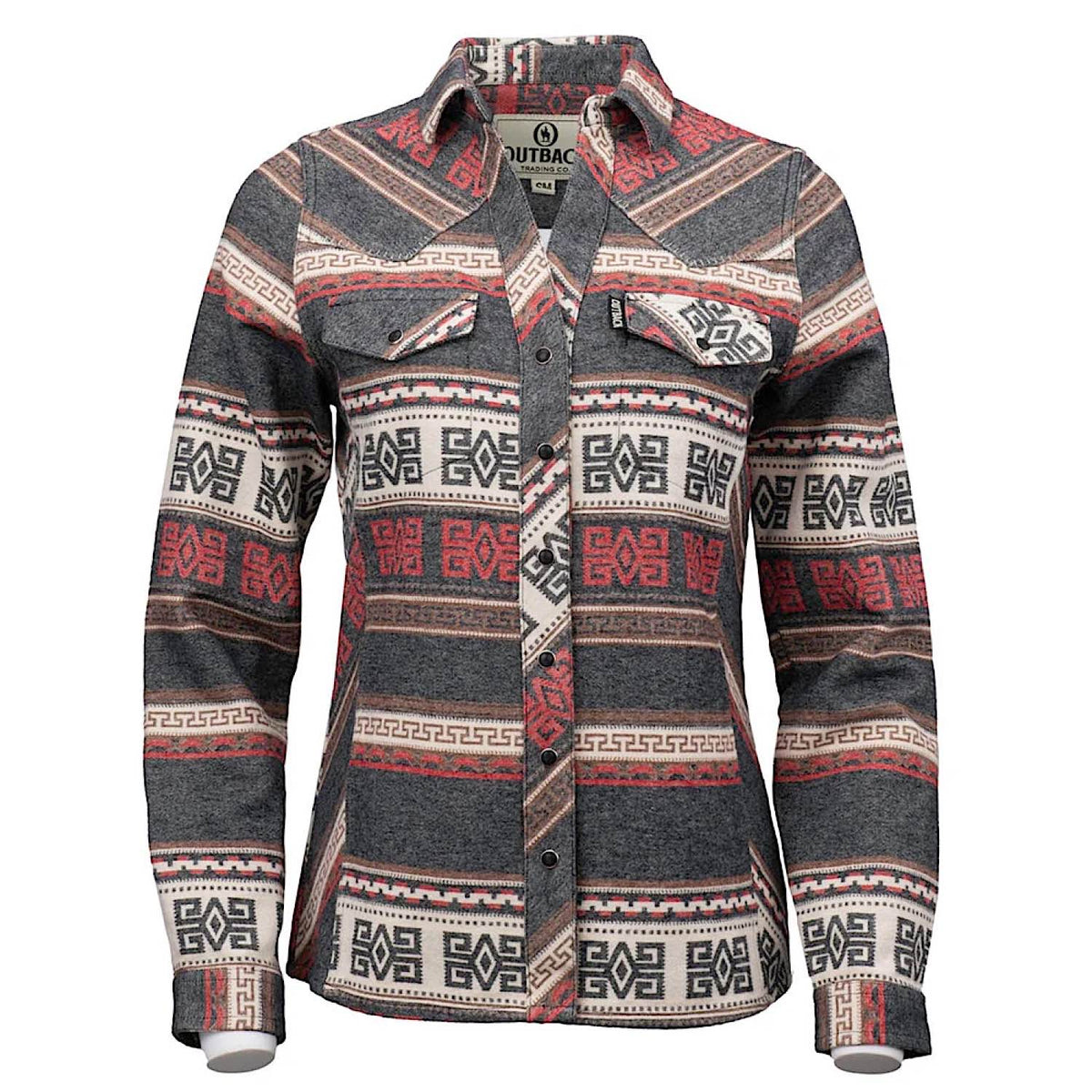 Outback Trading Women’s Lorelei Performance Shirt - Red