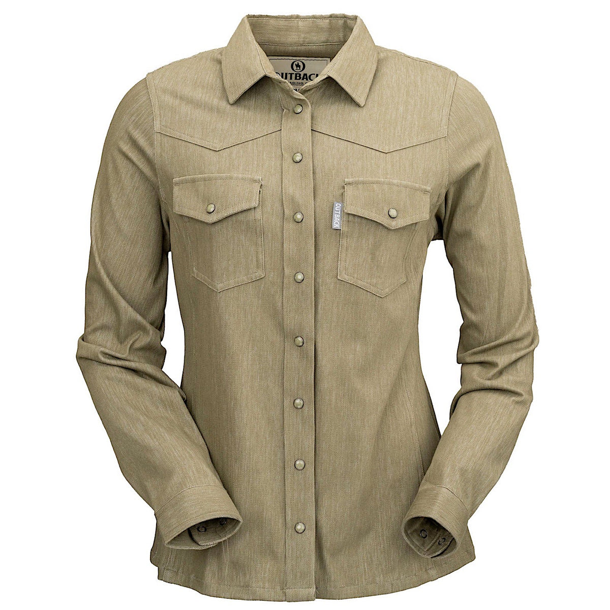 Outback Trading Women’s Kat Shirt - Olive