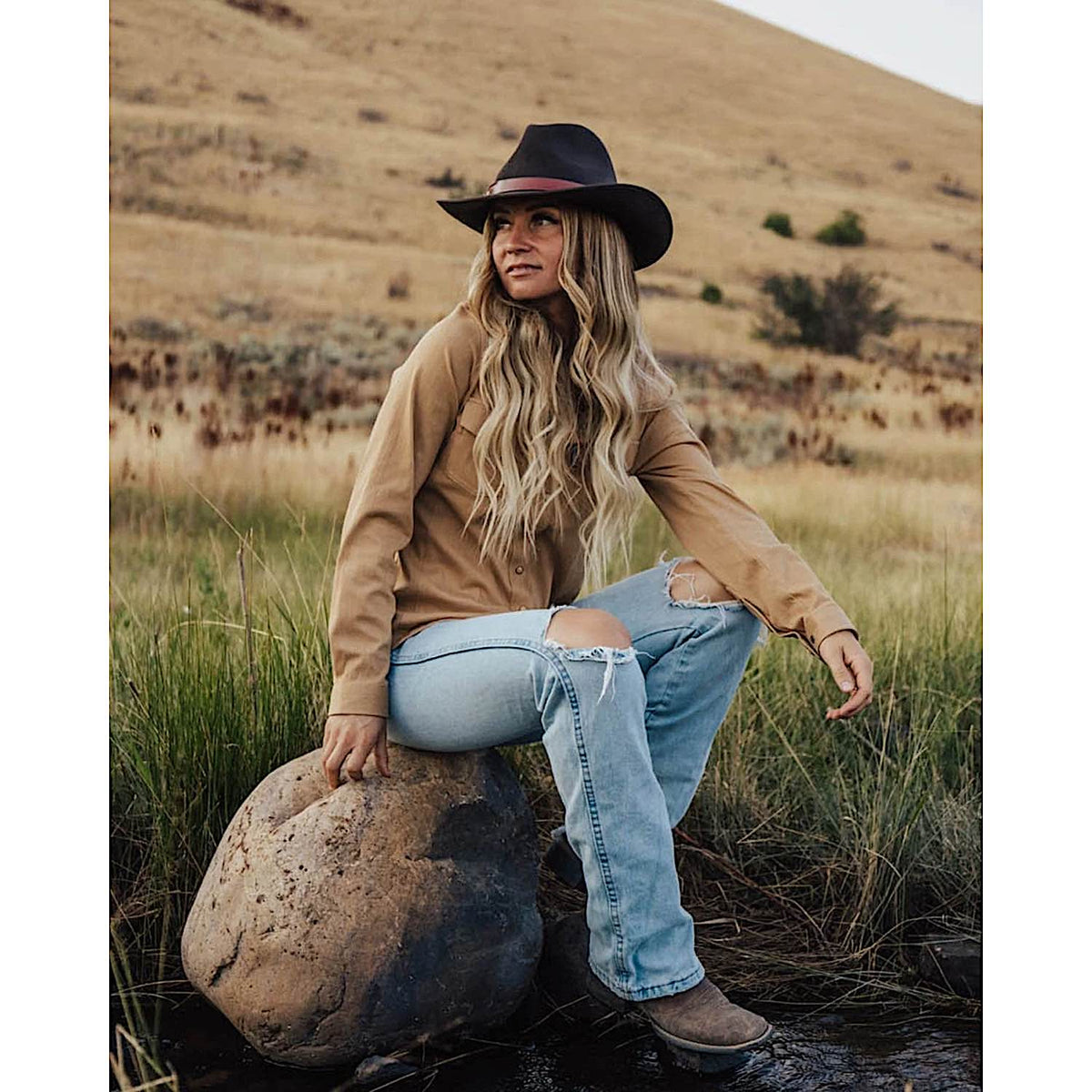 Outback Trading Women’s Kat Shirt - Khaki