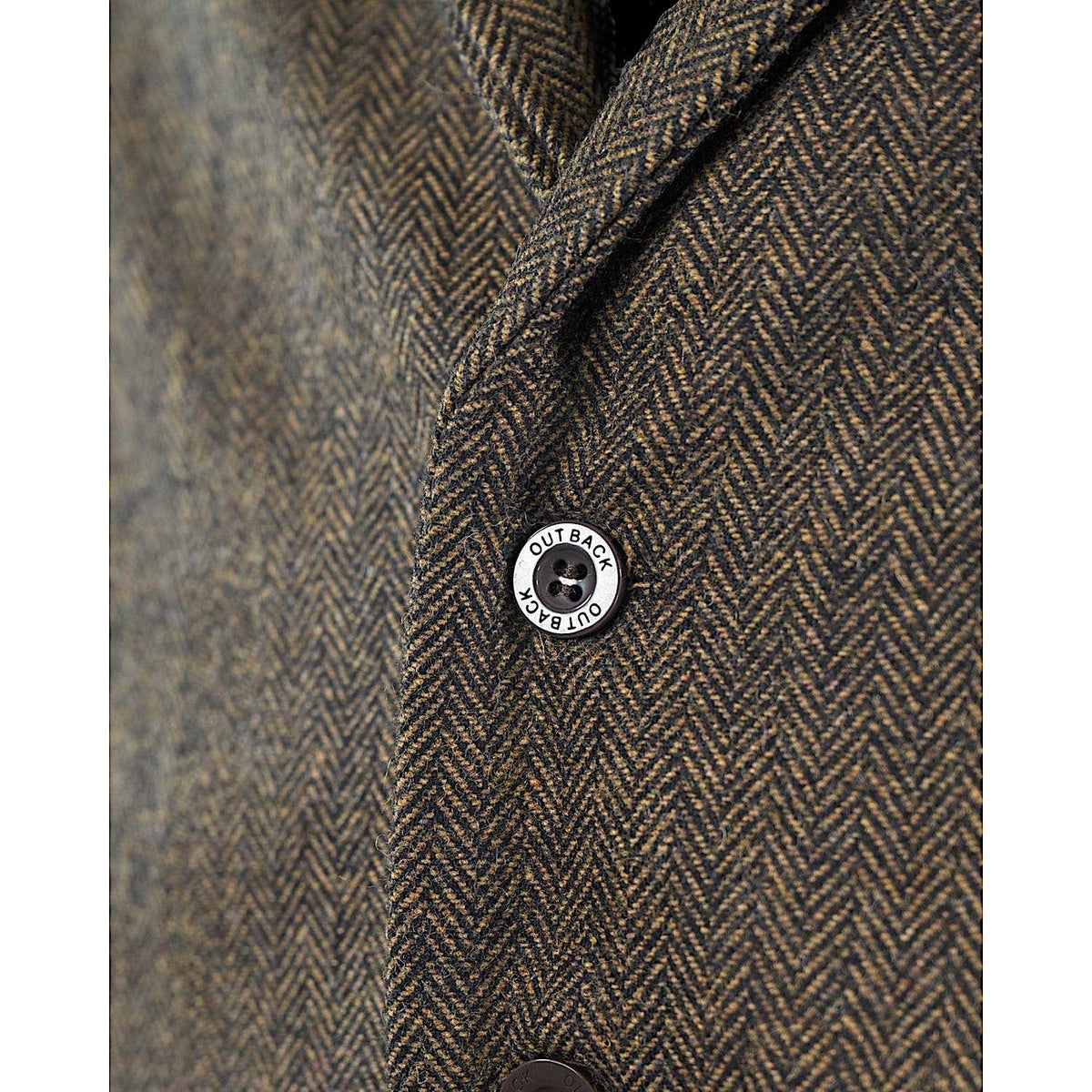 Outback Trading Men’s Jessie Vest - Dark Brown