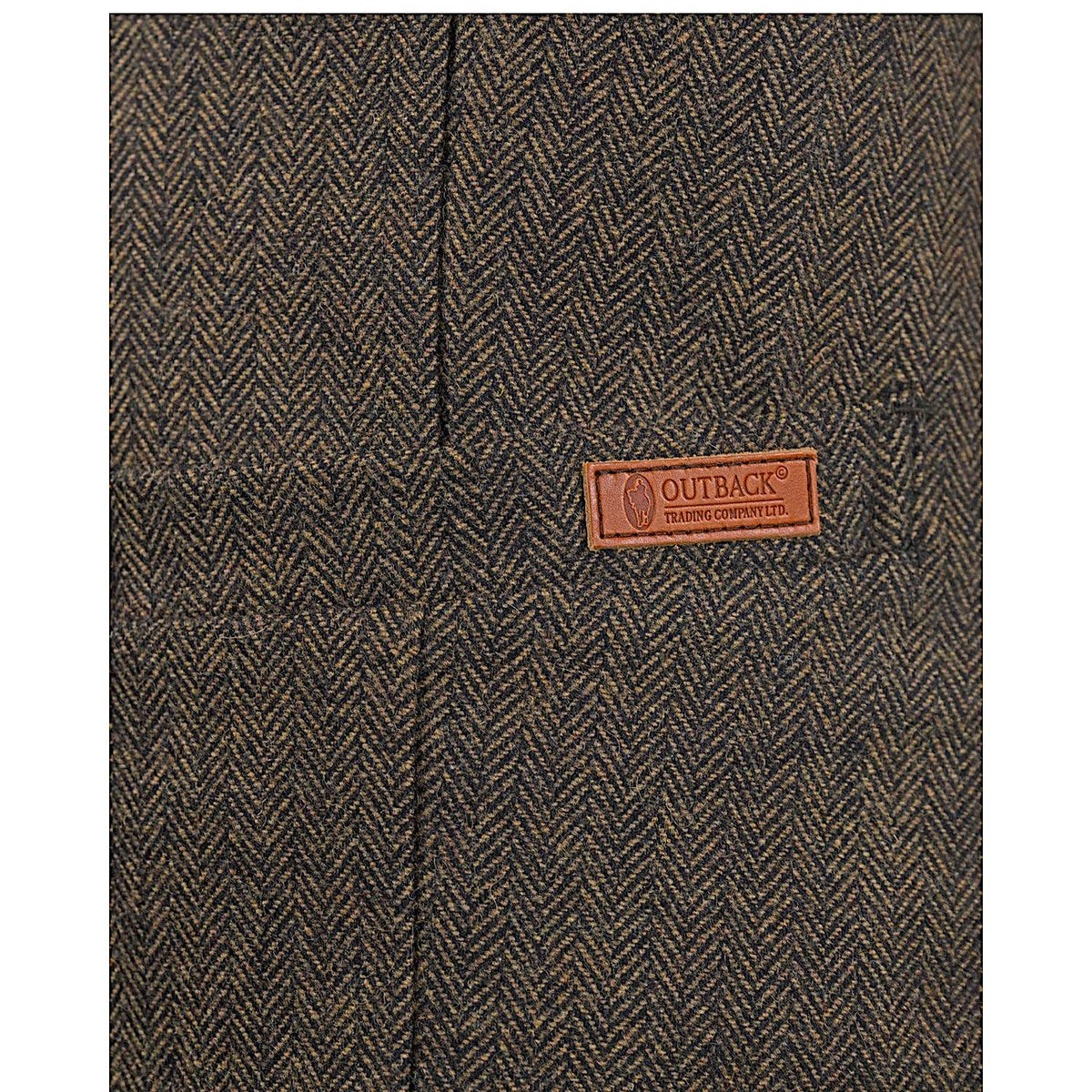 Outback Trading Men’s Jessie Vest - Dark Brown