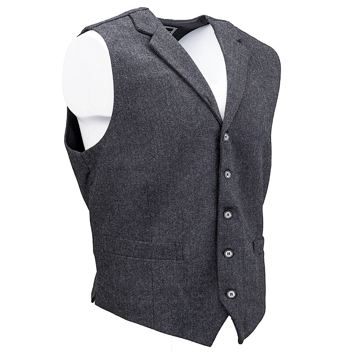 Outback Trading Men’s Jessie Vest - Charcoal