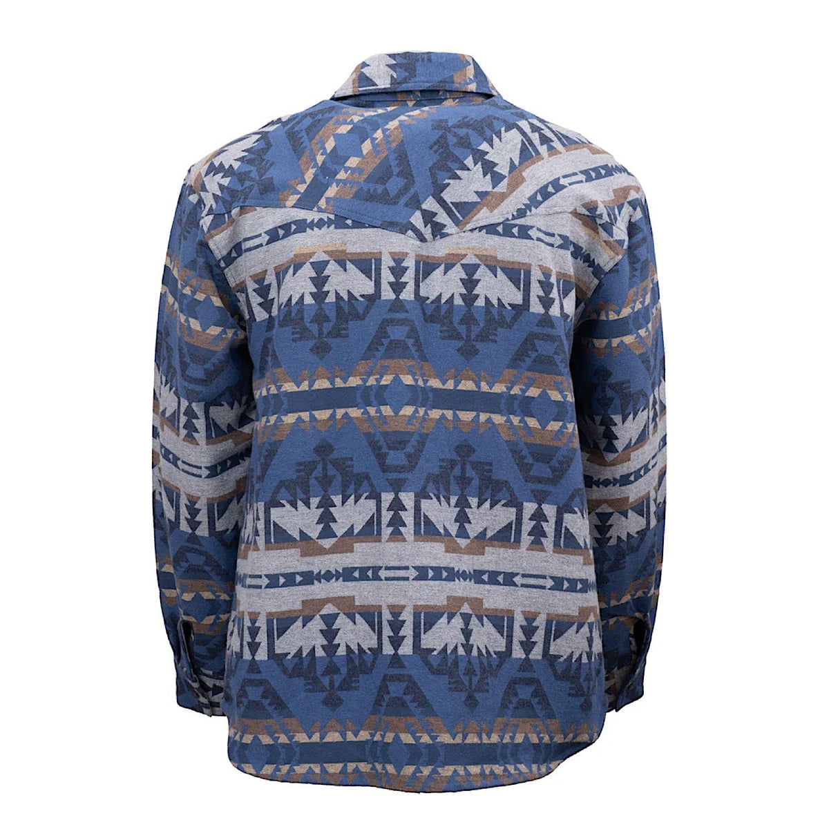 Outback Trading Men’s Benson Shirt Jacket - Blue