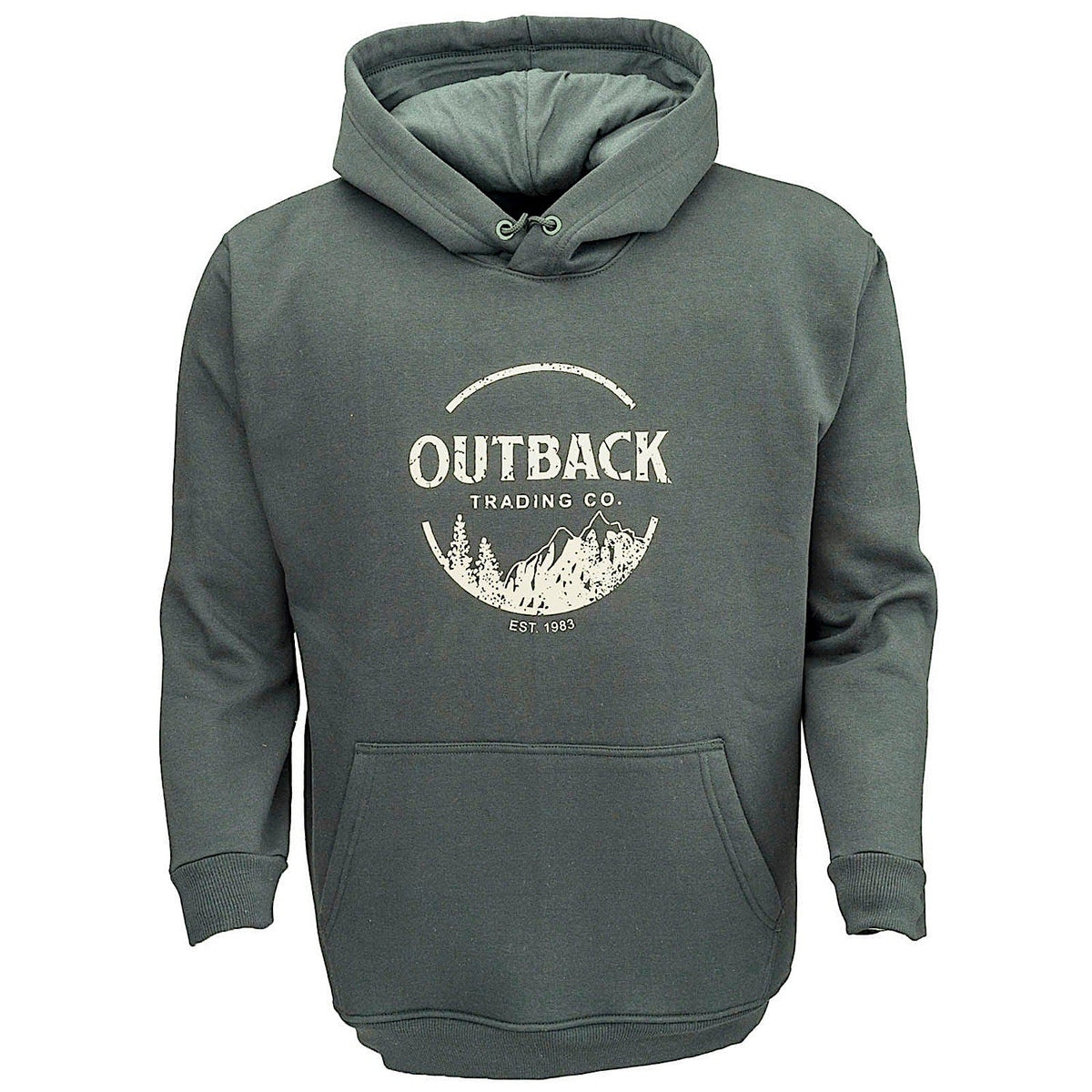 Outback Trading Men’s Outback Hoodie - Olive