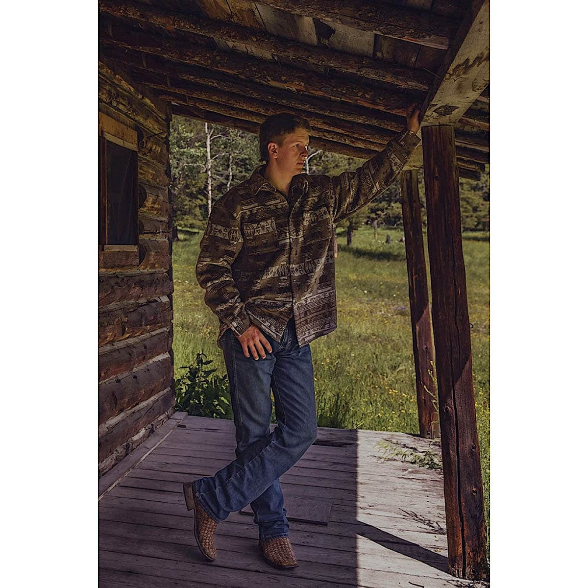 Outback Trading Men’s Hudson Shirt Jacket - Taupe