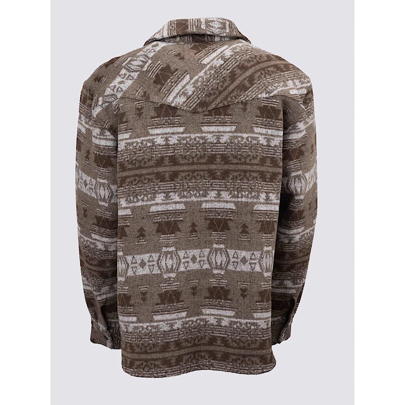 Outback Trading Men’s Hudson Shirt Jacket - Taupe