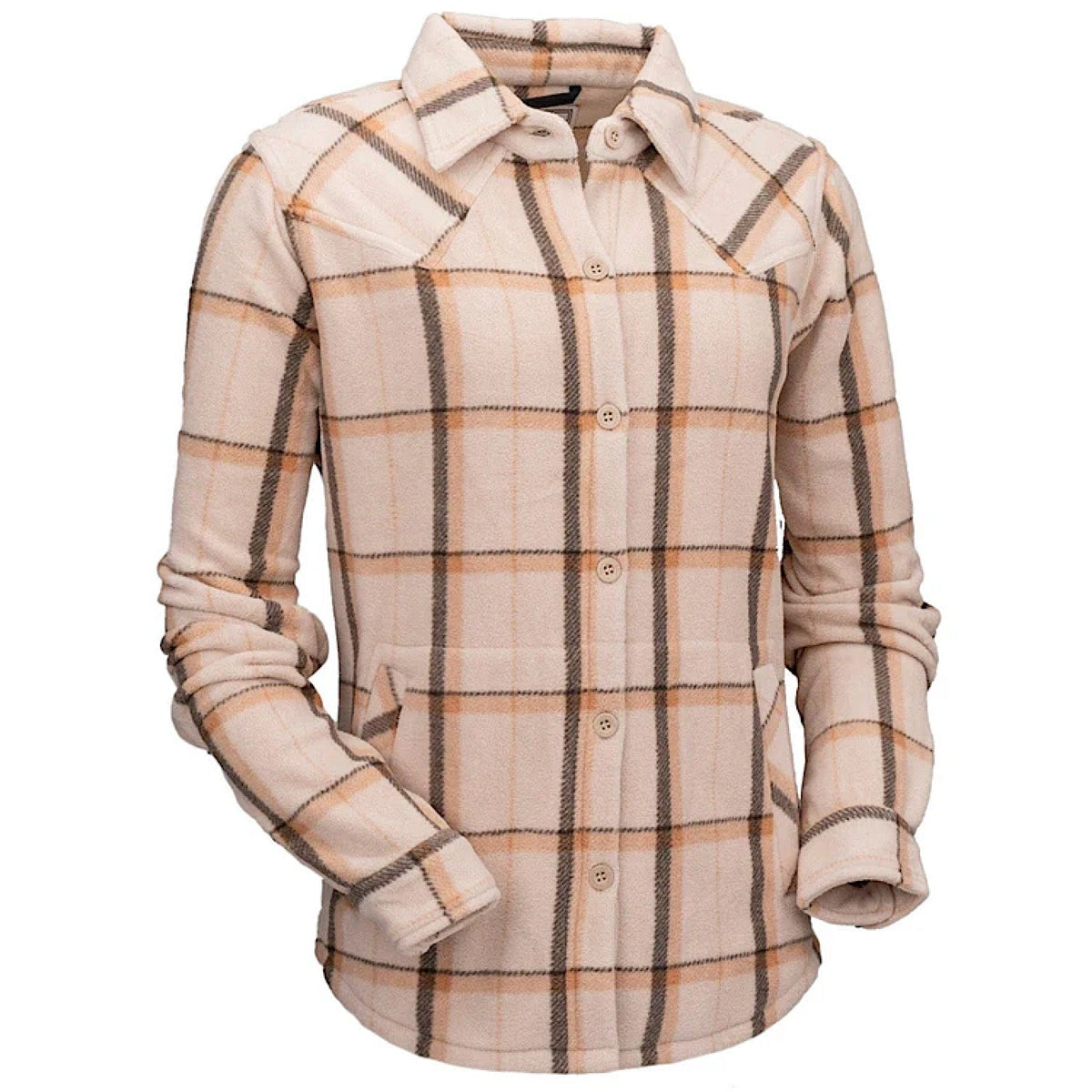Outback Trading Women’s Avery Fleece Shirt - Tan