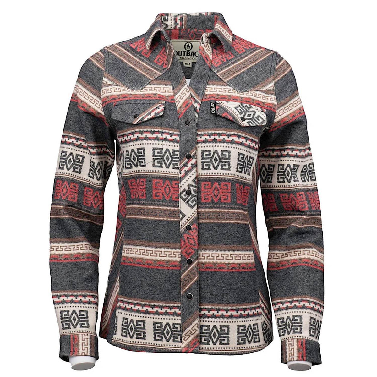 Outback Trading Women’s Lorelei Performance Shirt - Red