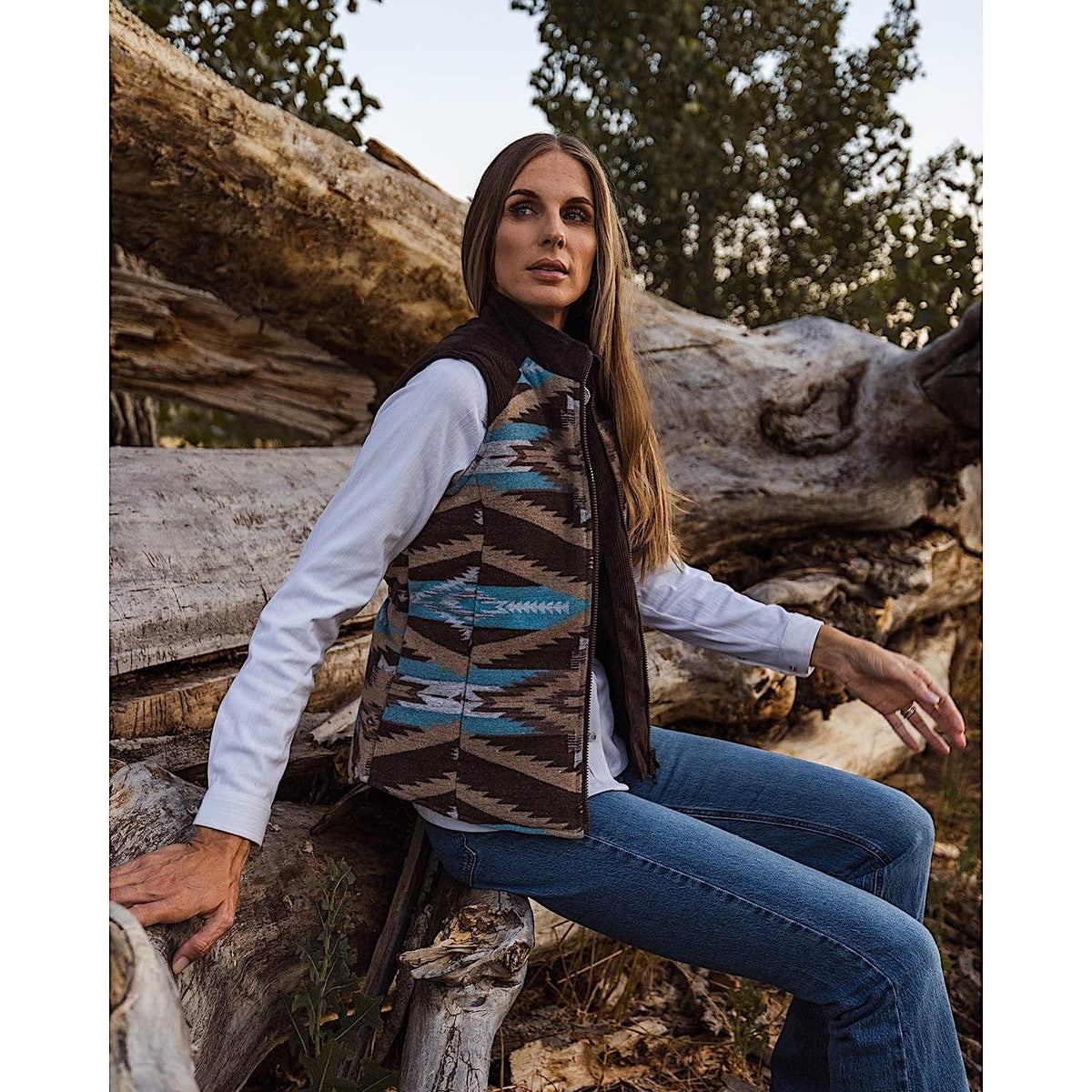 Outback Trading Women’s Maybelle Vest - Light Brown