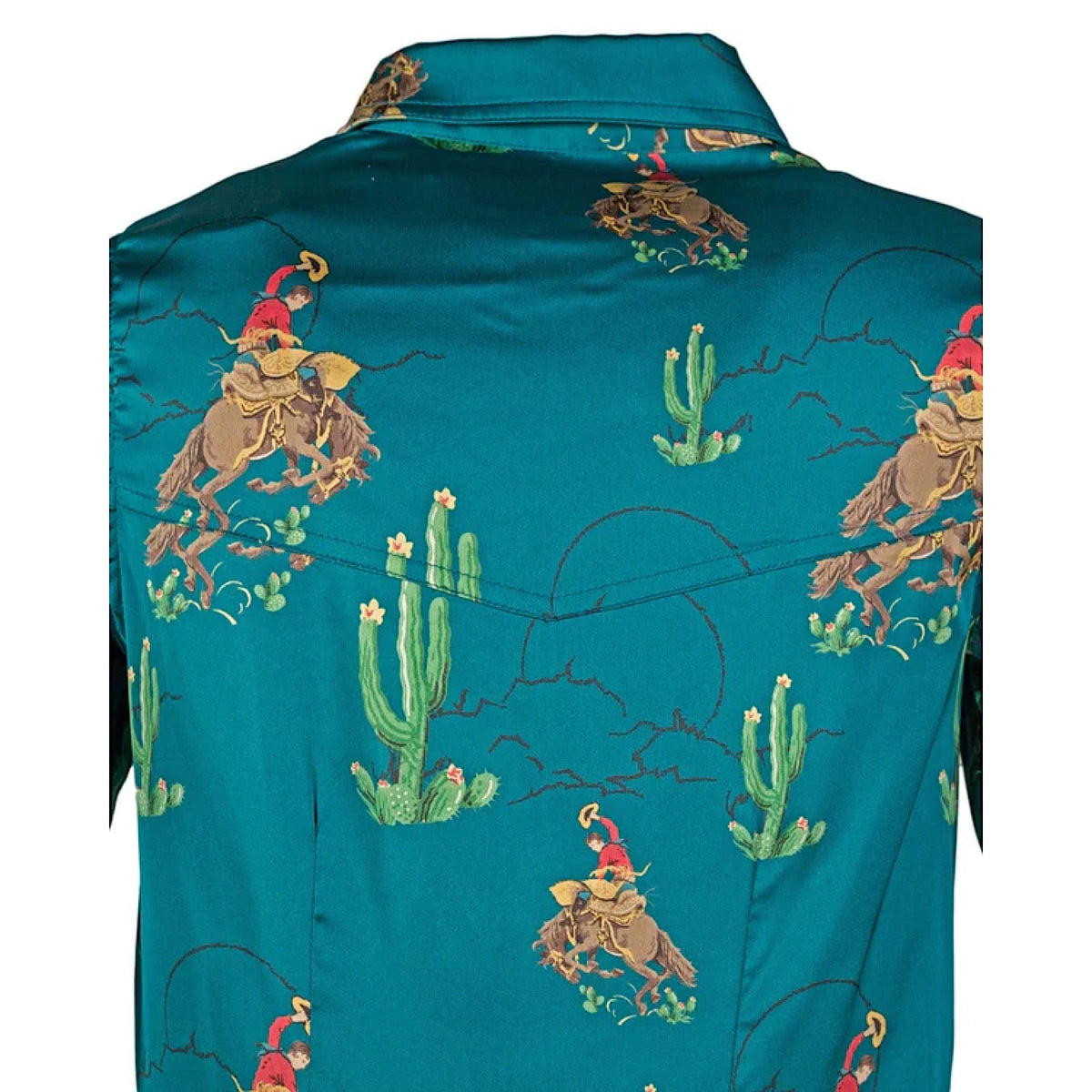 Outback Trading Womens Piper Shirt-Teal