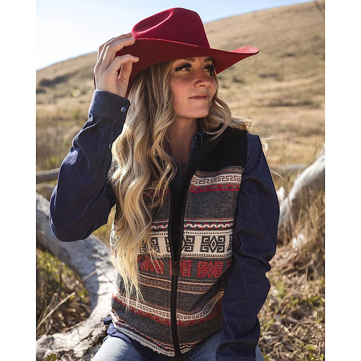 Outback Trading Women’s Rory Vest - Red