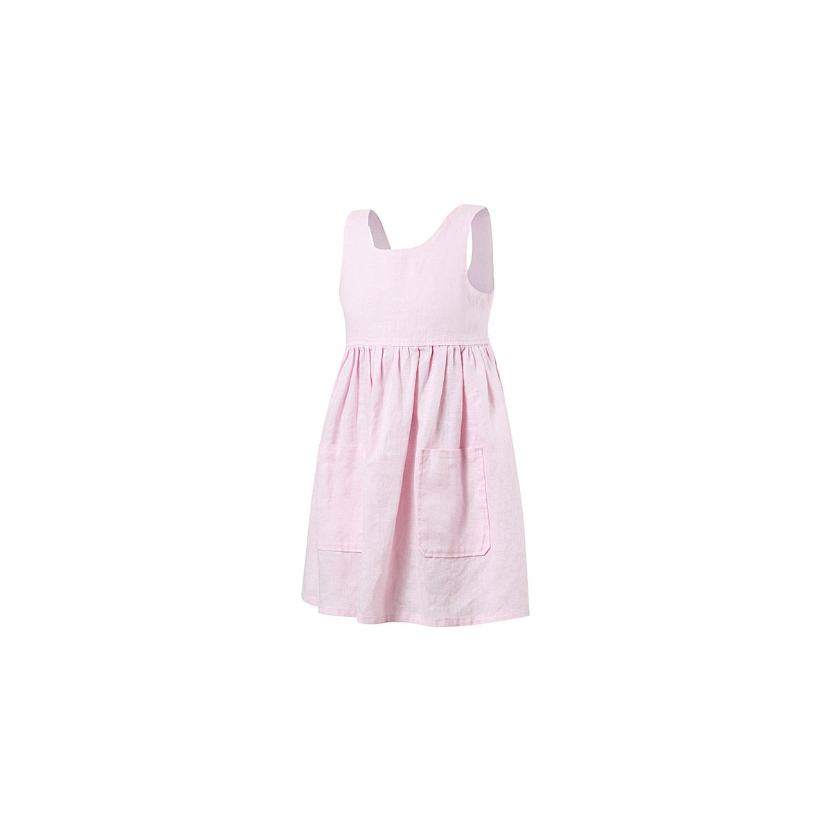 Pilbara Girl’s Zoe Linen Sundress - Pink
