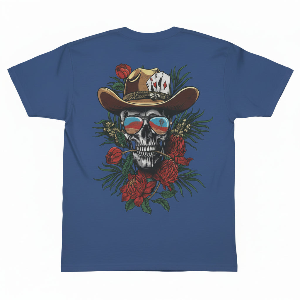 Pilbara Kid’s Waratah Skull T-Shirt - Admiral