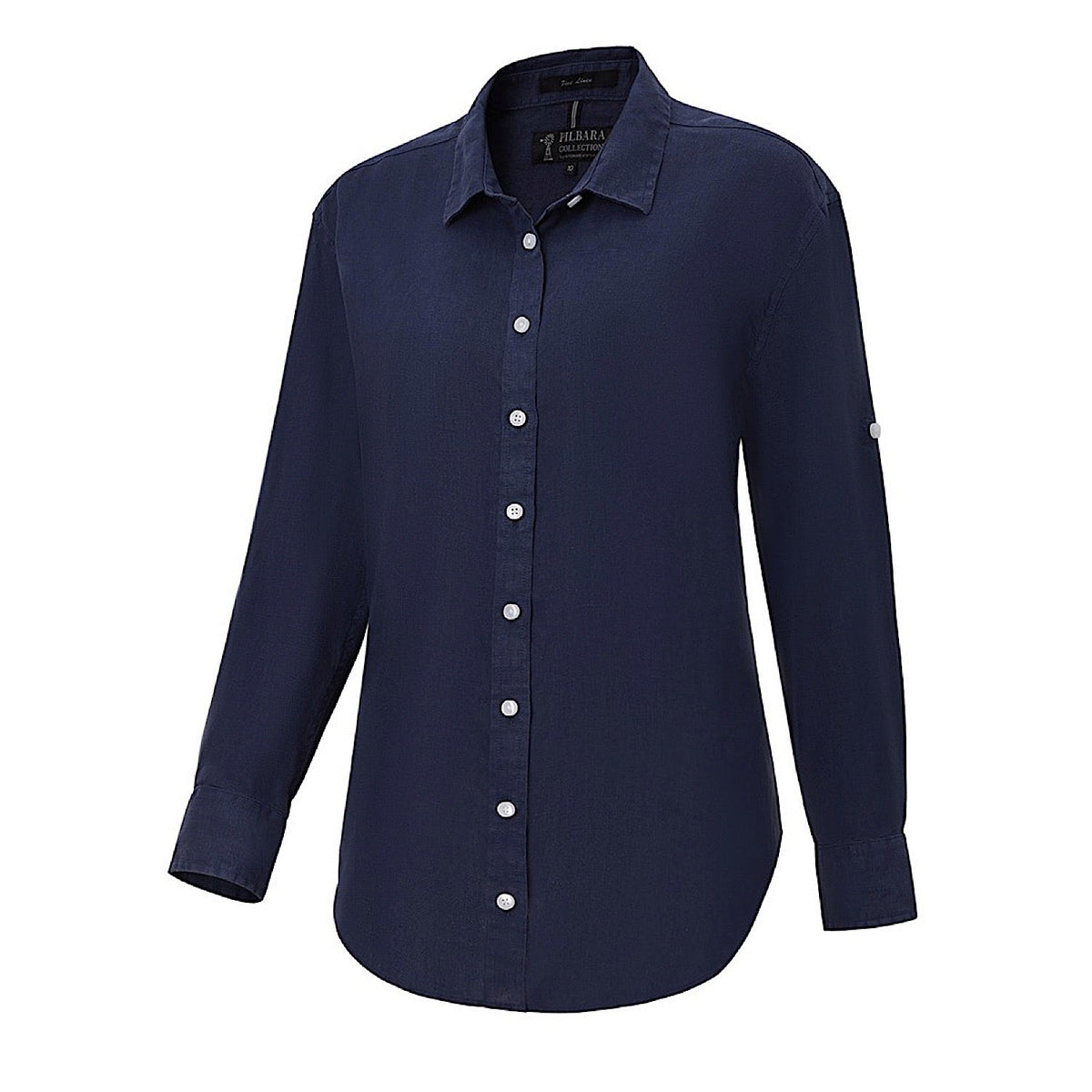 Pilbara Men's Classic Fit Linen Shirt - Army