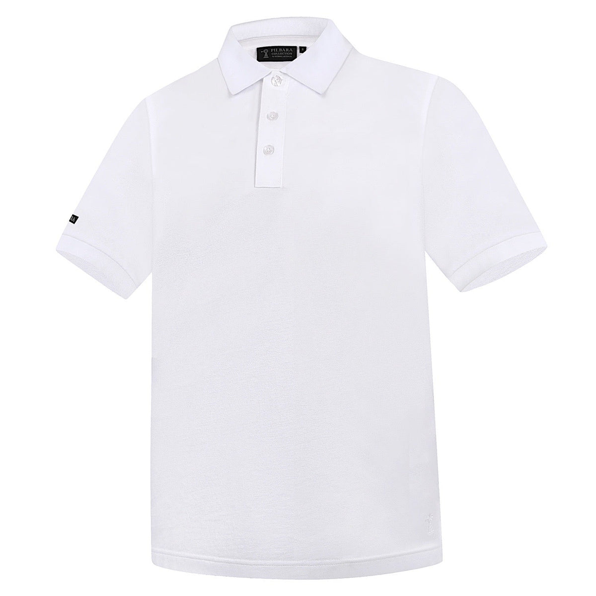 Pilbara Mens Classic Polo - White