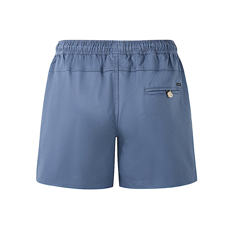 Pilbara Men’s Cotton Stretch Walk Short - Bluesteel