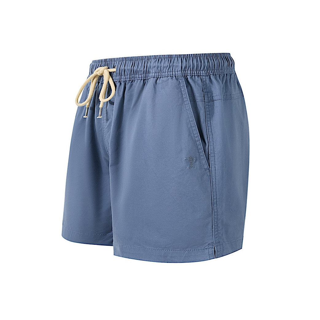 Pilbara Men’s Cotton Stretch Walk Short - Bluesteel