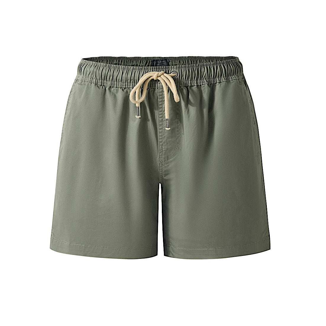 Pilbara Men’s Cotton Stretch Walk Short - Pale Olive