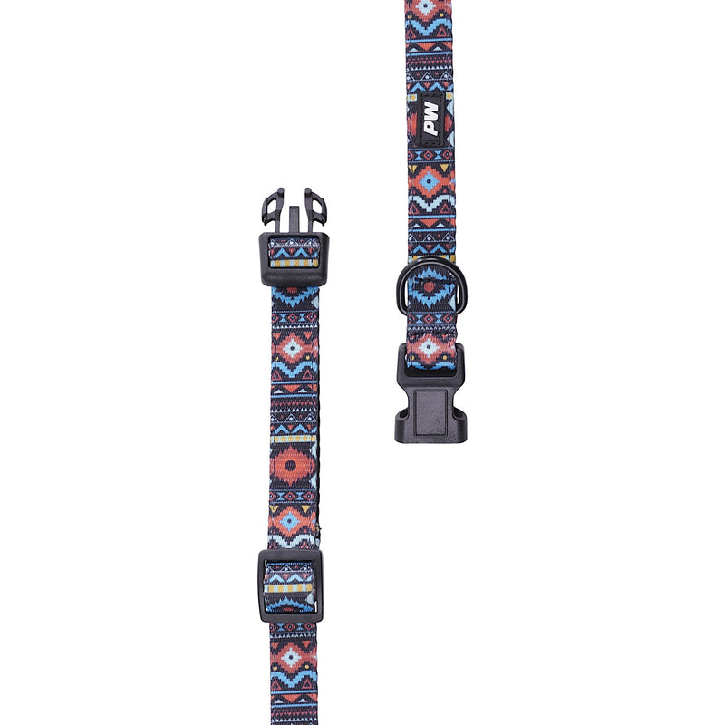 Pure Western Billie Dog Collar Blue