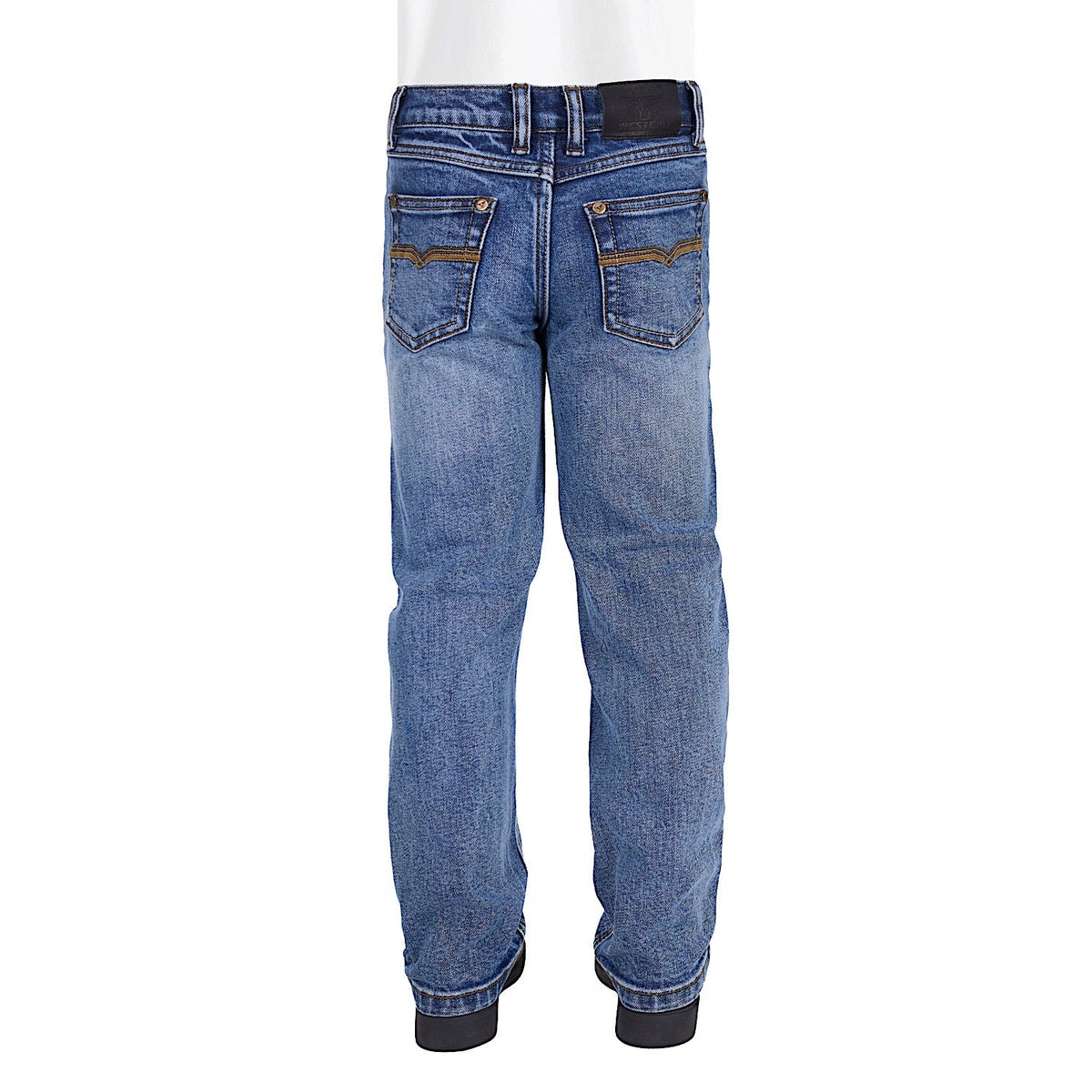 Pure Western Boy’s Hawkins Straight Leg Jean - Moonshine